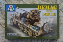 Italeri 6383  DEMAG with PAK 38 gun